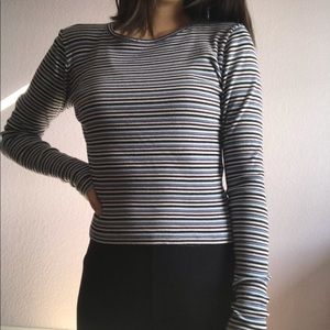 Striped brandy Melville top